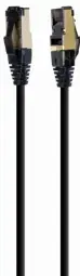 Kabelis Gembird S| FTP Cat. 8 LSZH Patch Cord Black 7.5 m