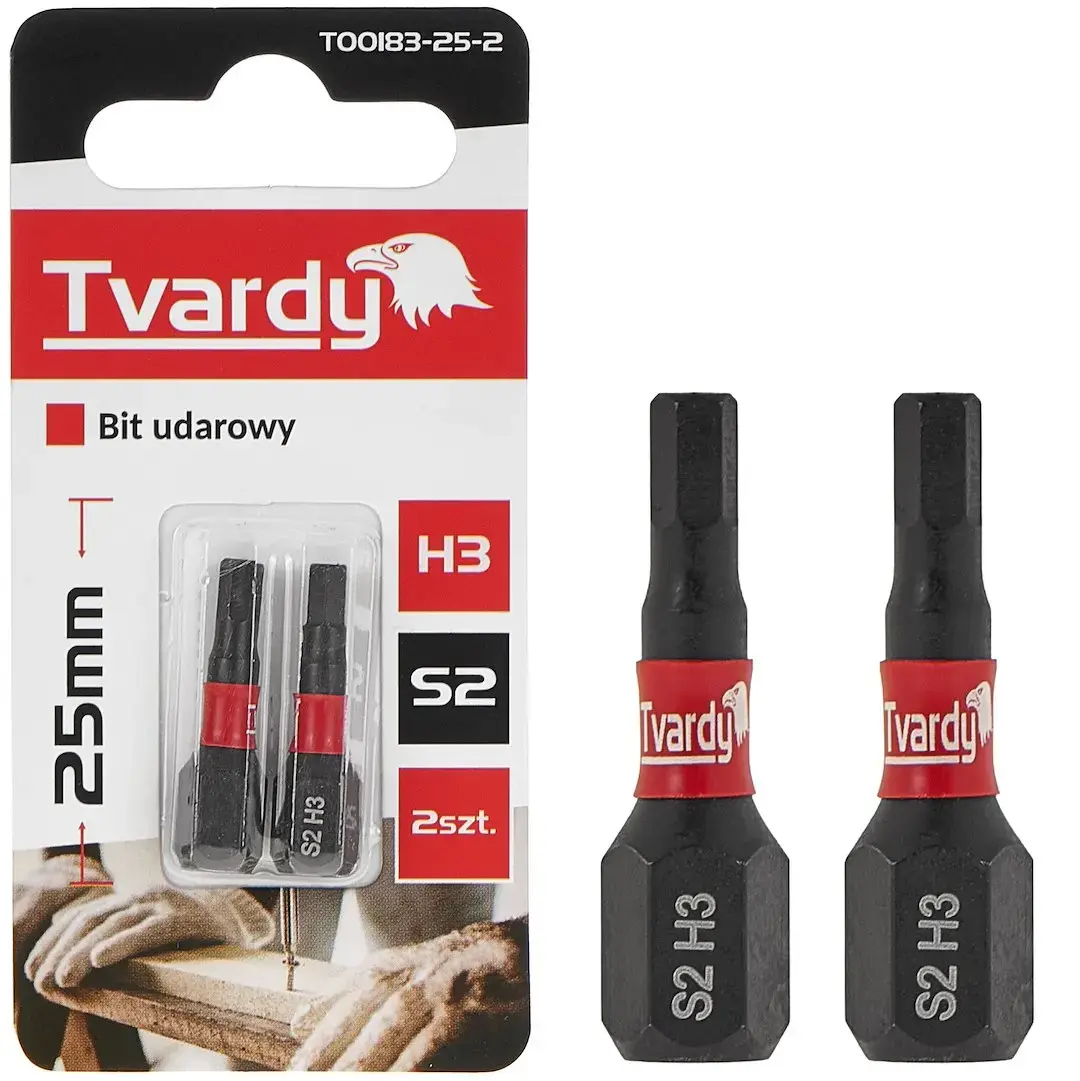Triecienurbja uzgalis H3 25mm S2