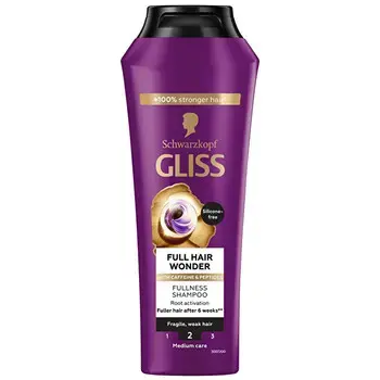 Schwarzkopf Professional Gliss Kur Full Hair Wonder Shampoo - Regenerační šampon 250ml