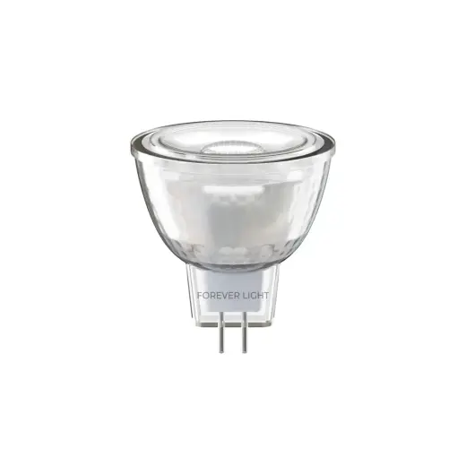 Forever Light LED Bulb G4 MR11 38° 2.2W 195lm 3000K 12V glass class F