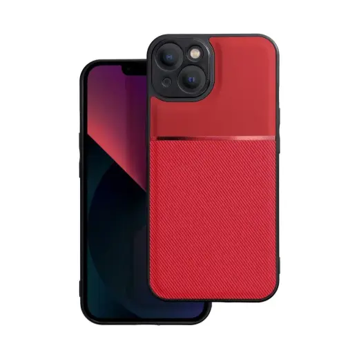 NOBLE maciņš telefonam iPhone 13 sarkans