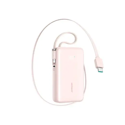 Joyroom JR-PR2L Power Bank | 10,000 mAh | 35W | USB-C, Lightning | rozā