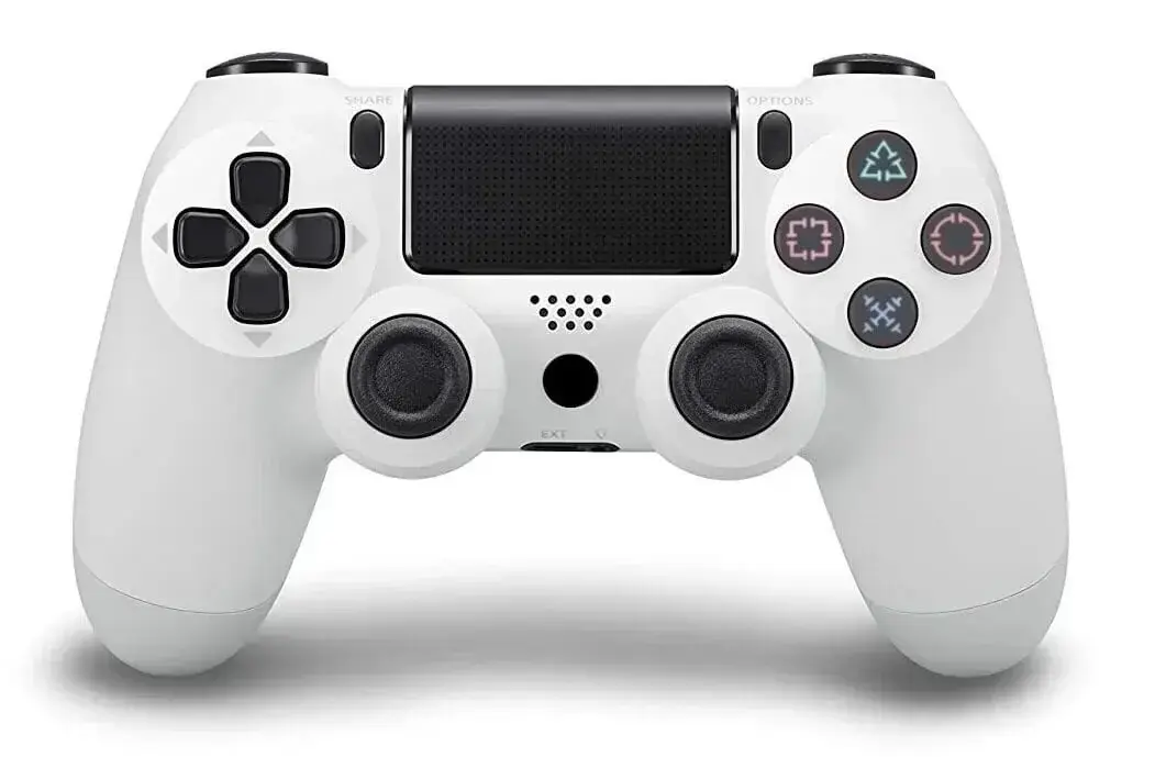 Goodbuy Doubleshock bluetooth joystick for PS4 (PRO | SLIM) | iOS | Android | PC | Smart TV white