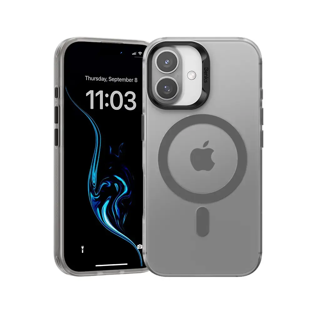 Benks Magnetic Lucid Armor Case (0064) for Iphone 16 Plus grey