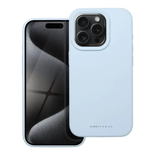 ROAR CLOUD SKIN phone case for iPhone 15 Pro blue