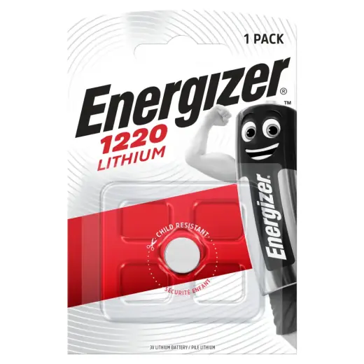 Lithium battery CR1220 3V 37mAh ENERGIZER