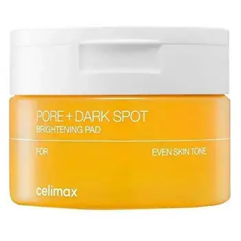 Celimax Pore+Dark Spot - Rozjasňující a tonizační polštářky ( 80 ks )