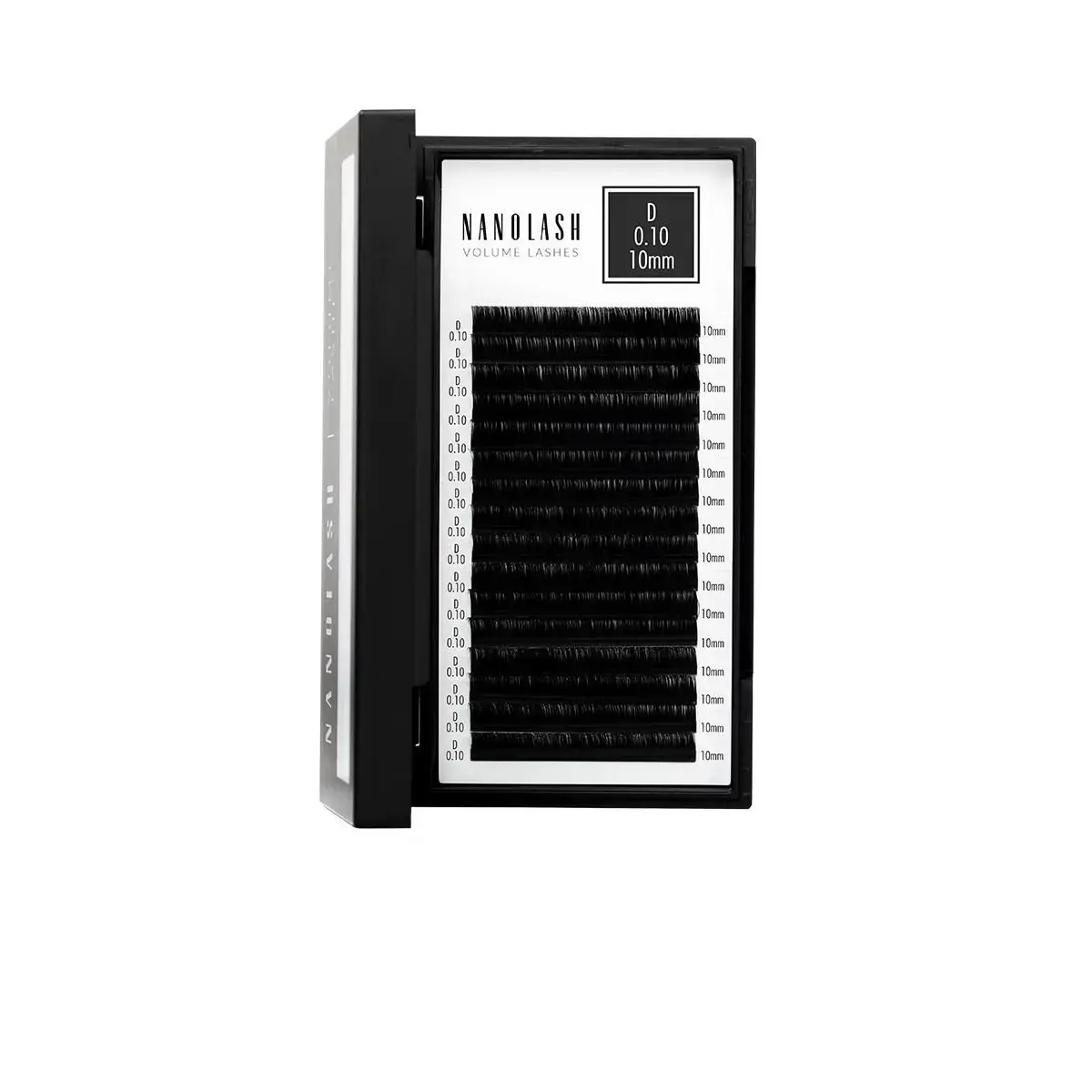 Nanolash - Volume Lashes Pestanas Postizas 010 D 10 Mm 1 U