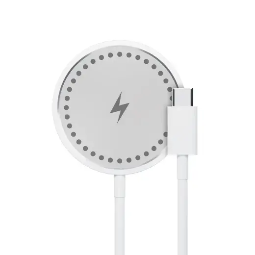 Maxlife MXWC-05 belaidis įkroviklis | Qi | Suderinama su MagSafe | 15W | baltas