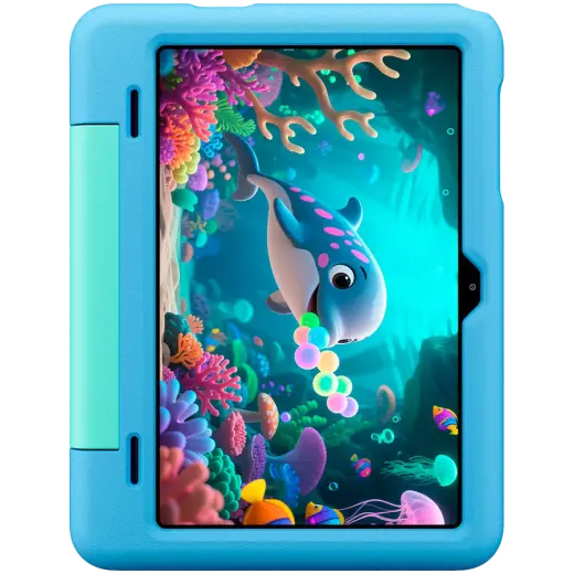 Blackview Tab 20 Kids WiFi 10.1-inch 800x1280 HD 60Hz Unisoc Tiger T310 2Hz 4GB + 64GB 6600mAh  Cam 5MP/8MP WiFi5 Android 15 Bubble Blue
