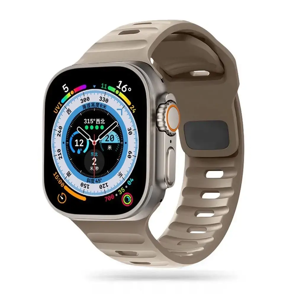 Tech-Protect IconBand Line for Apple Watch 4 | 5 | 6 | 7 | 8 | 9 | SE | Ultra 1 | 2 (42|44|45|49 mm) - sand