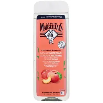 Le Petit Marseillais Extra Gentle Shower Gel Organic White Peach & Organic Nectarine 400ml