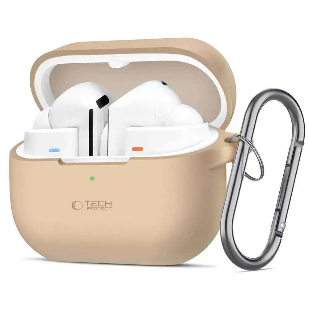 TECH-PROTECT SILIKONA ĀĶIS SAMSUNG GALAXY BUDS 3 | 3 PRO CAFFE LATTE