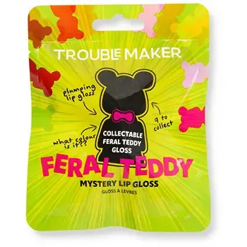 Trouble Maker Feral Teddy Mystery Plumping Lip Gloss - Lesk na rty 1.1ml