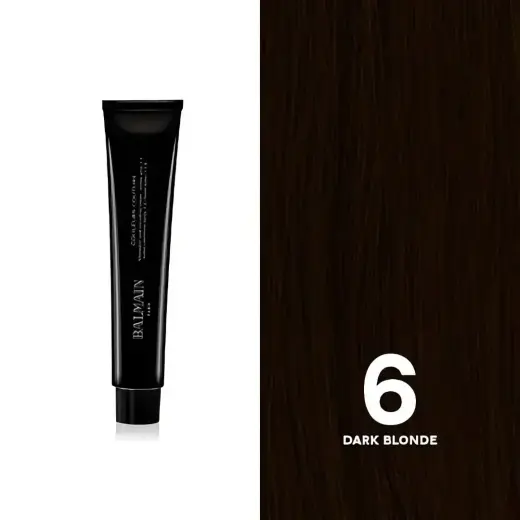 Balmain Professionnel, Couleurs Couture, Permanent Hair Dye, 6 Dark Blonde, 60 ml