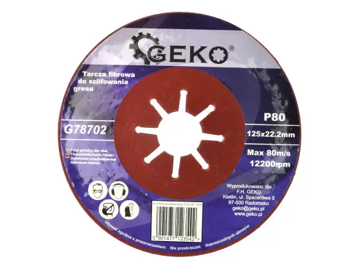Rupjgraudains šķiedras disks 125mm P80