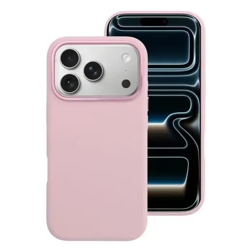 Forcell F-Protect Frame Premium telefono dėklas su MagSafe palaikymu iPhone 16e | iPhone 17e rožinis