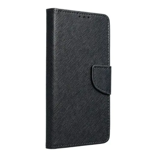 Fancy knyginio tipo telefono dėklas Samsung Galaxy A40 (A405) juodas