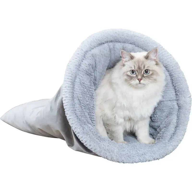 Guļvieta dzīvniekiem - Trixie Xmas Livia Soft cuddly sack, square, ø 40 × 60 cm
