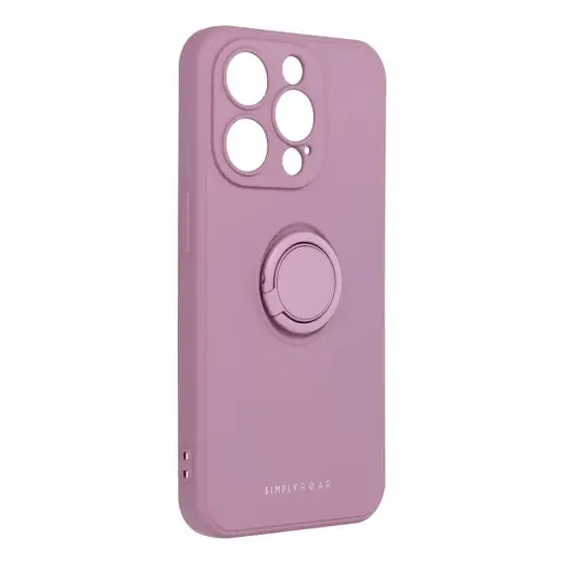 ROAR AMBER CASE phone case for iPhone 15 Pro purple