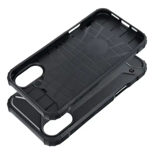 Armor telefono dėklas iPhone 16 Plus juodas