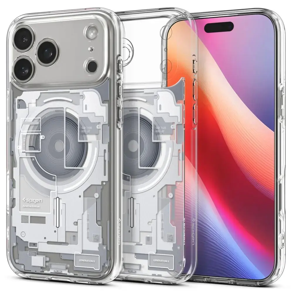 Spigen Ultra Hybrid maciņš ar MagSafe atbalstu telefonam iPhone 17 Pro Max balts