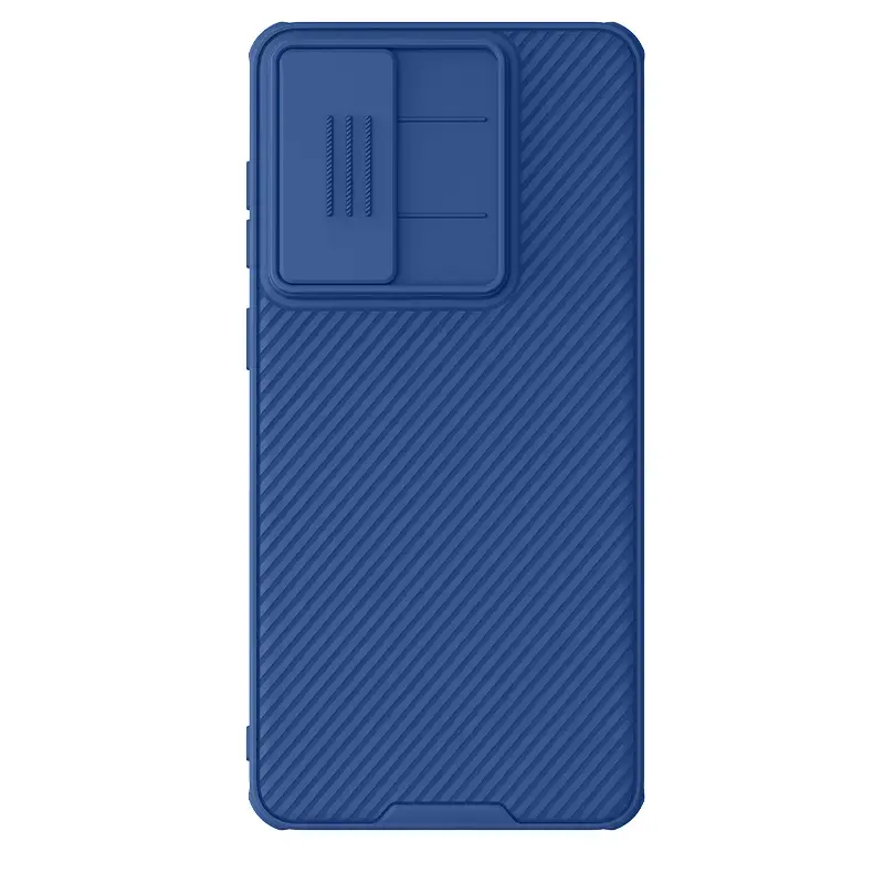 Nillkin CamShield Pro maciņš telefonam Samsung Galaxy S25 (S931) zils (ar kameras aizsargu)