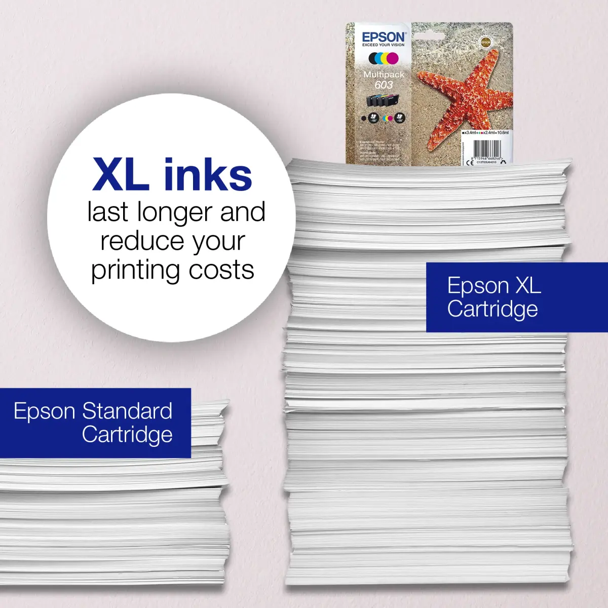 Tindikassett Epson 603 C13T03U14010 must