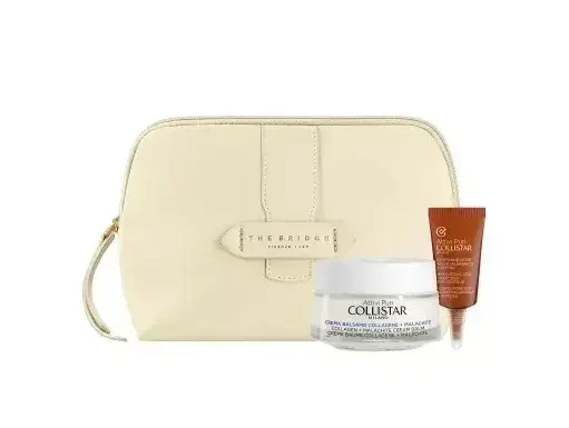 Set Collistar Unbox Your Beauty Attivi Puri Cream 50ml + Mini Contour Attivi Puri Eyes 5 ml + Cosmetics Bag