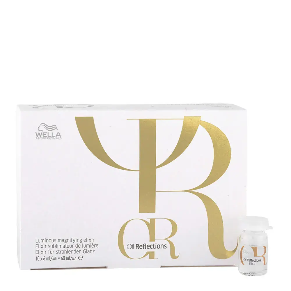 Set, Wella Professionals, Oil Reflections, Hair Serum, Anti-Frizz, 10 pcs, 6 ml