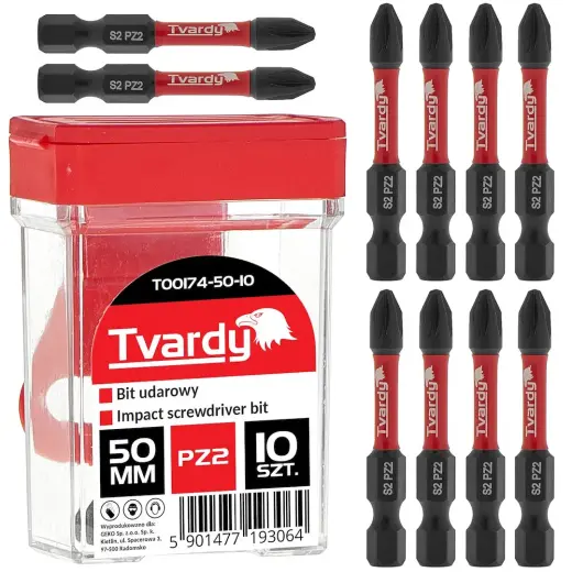 Löökkruvikeeraja otsik PZ2 50mm S2 – karp