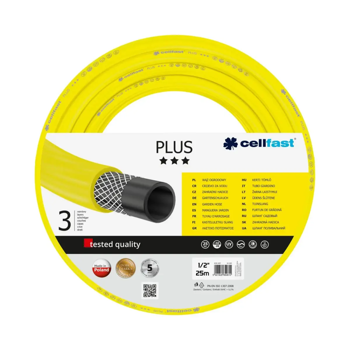 Watering hose ½ 25m Plus