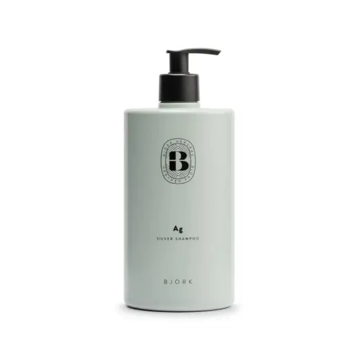 Bjork, Ag Silver, Hair Shampoo, For Neutralisation Of Yellow Tones, 750 ml