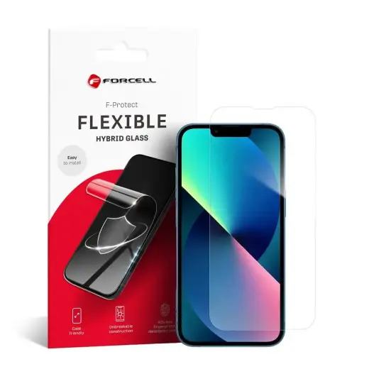 Forcell Flexible Nano Glass aizsargstikls telefona ekrānam iPhone 13 Mini