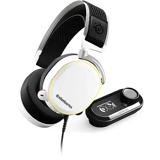 SteelSeries Headset Arctis Pro Over ear 3,5 mm inkl GameDAC (61454)