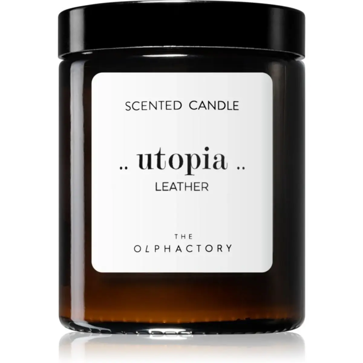 The Olphactory, Utopia Leather, Leather, Scented Candle, 135 g