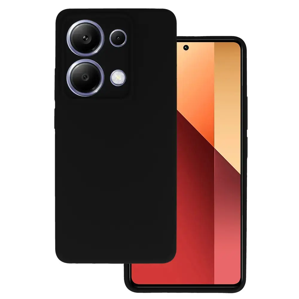 Silicone Lite Case for Xiaomi Redmi Note 13 Pro 4G black