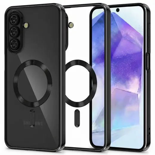 Tech-Protect MagFlex maciņš ar MagSafe atbalstu telefonam Samsung Galaxy A27 5G (A276) melns