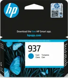 HP ink No 937 Cyan (4S6W2NE)