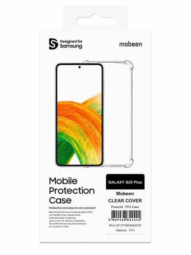 GP-FPS936AE Samsung by Mobeen Clear Cover for Galaxy S25+ Transparent