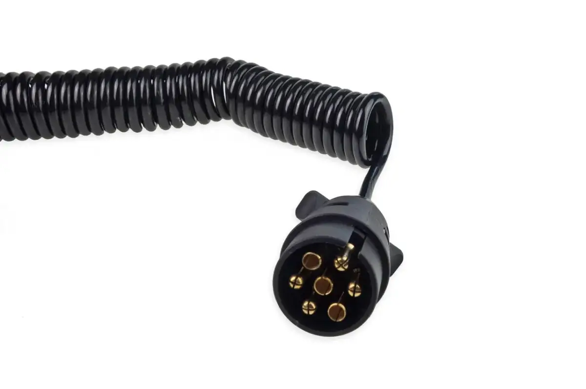 7PIN Spiral cable 12V 6 m