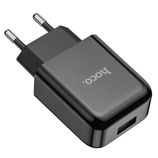 HOCO N2 tīkla lādētājs | 10W | USB-A | melns