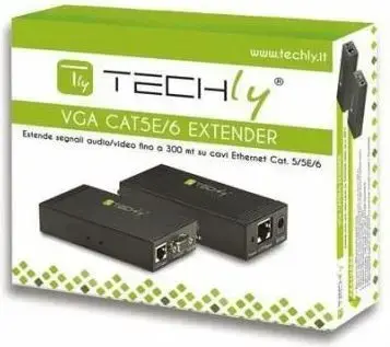 VGA extender up to 300m over Cat5e|6 network cable