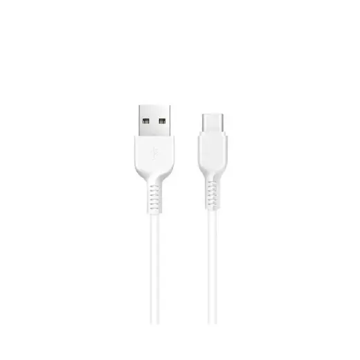 Hoco X20 datu pārraides un uzlādes vads | USB-A uz USB-C | 12W | 2m | balts