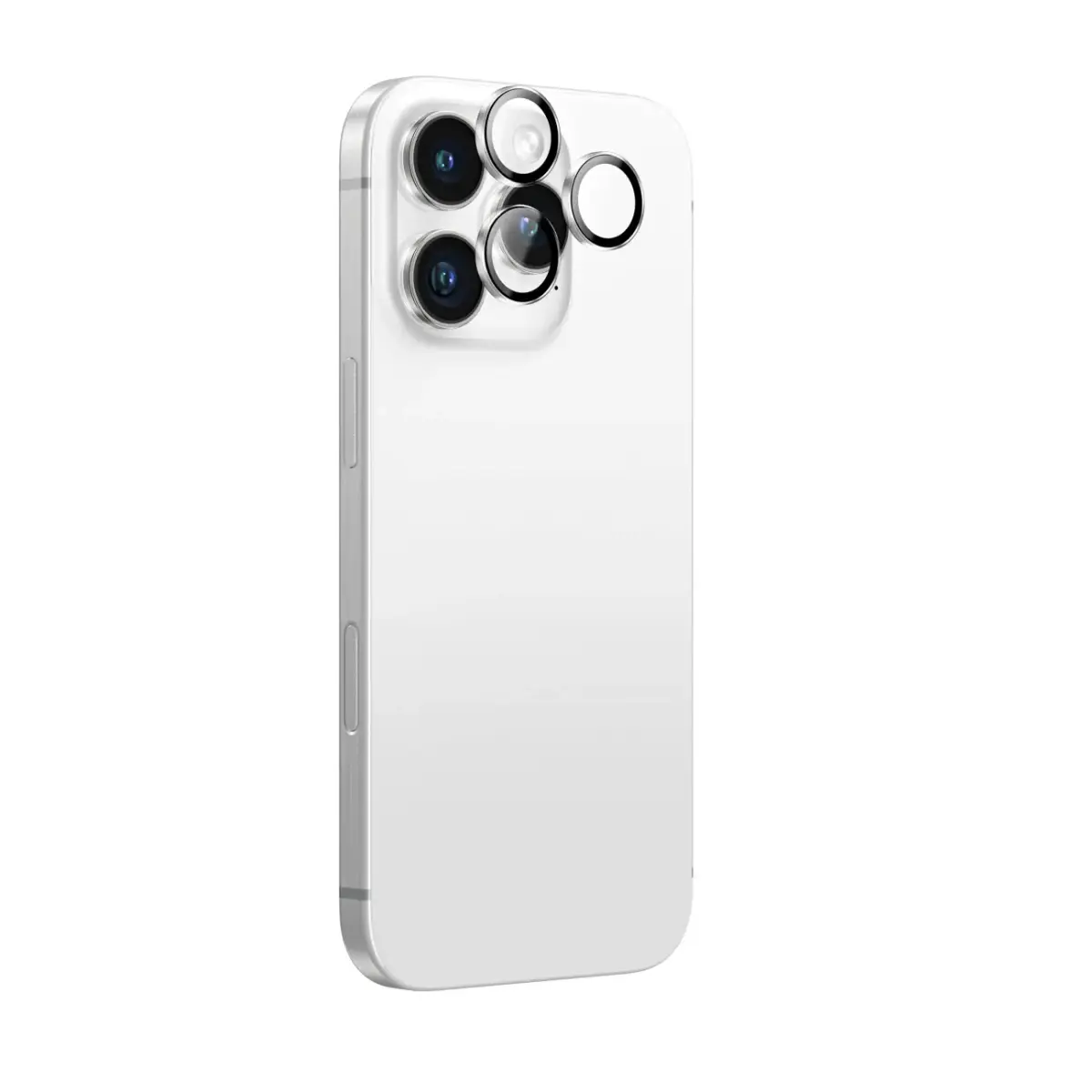 AmazingThing AR 3 Lens Glass Full Clear Tempered Glass telefona maciņš iPhone 16 Pro, iPhone 16 Pro Max - caurspīdīgs