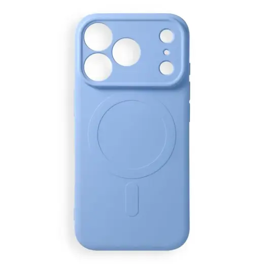 Silicone telefoni ümbris MagSafe toega iPhone 17 Pro | iPhone 18 Pro sinine