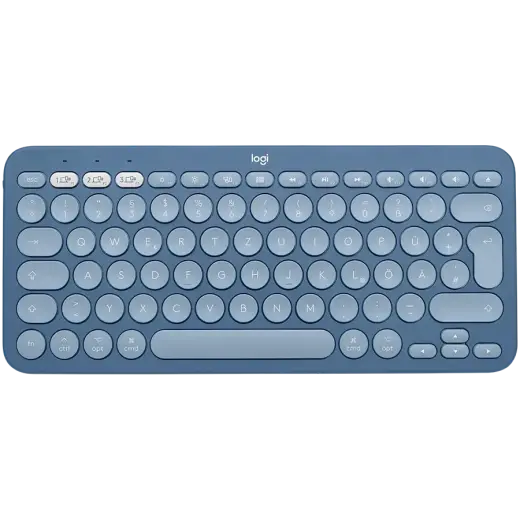 LOGITECH K380 for MAC Multi-Device Bluetooth Keyboard - BLUEBERRY - US INT'L