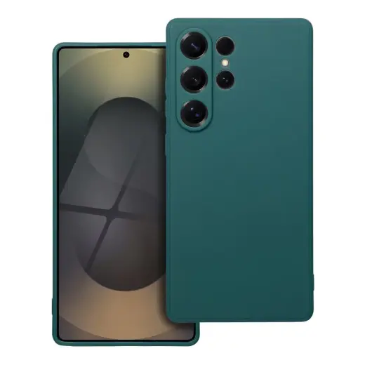 MATT maciņš telefonam Samsung Galaxy S25 Ultra (S938) zaļš