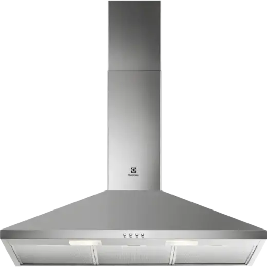 Electrolux skursteņa standarta tvaika nosūcējs, 90 cm