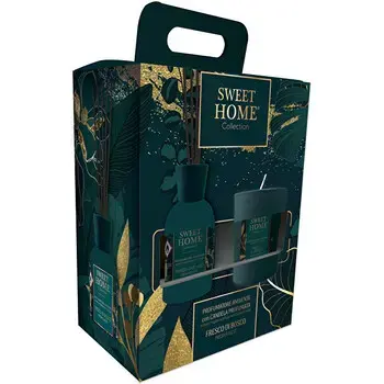 Sweet Home Collection Fresh Forest - diffuser and candle gift set